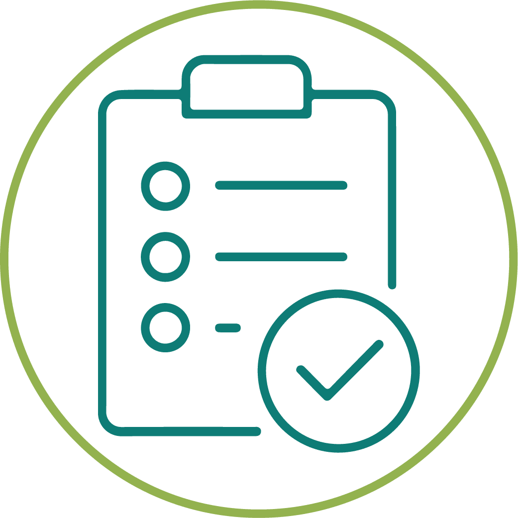 Clipboard Icon With Checkmark